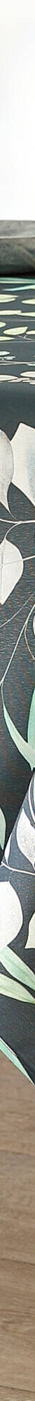 Tafellaken in polyester, met bladerenprint (blauw) Tafellaken in polyester, met bladerenprint (blauw)